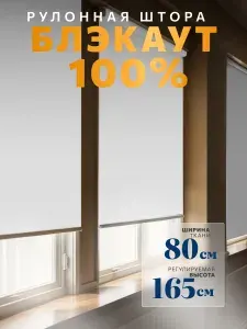 WiCor Рулонные шторы 80х165 см белый