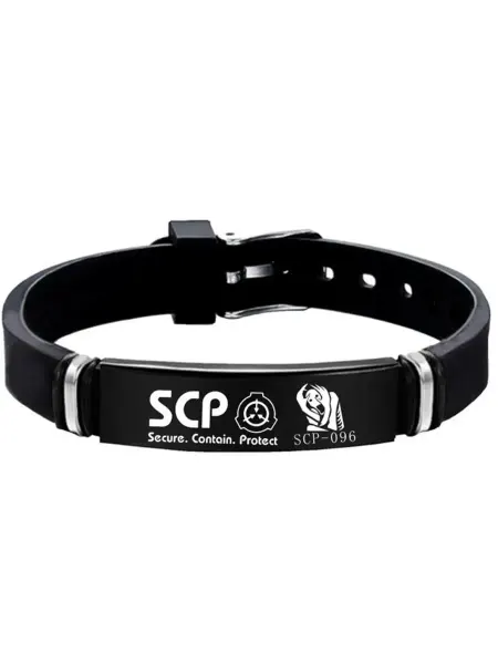 FANVILL Силиконовый браслет SCP на руку СКП