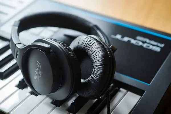 Наушники ROLAND RH-5 закрытые, головные, стерео mini jack 3.5 мм, черный