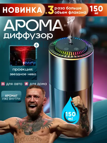 Автомобильный ароматизатор в машину Большой сменный флакон