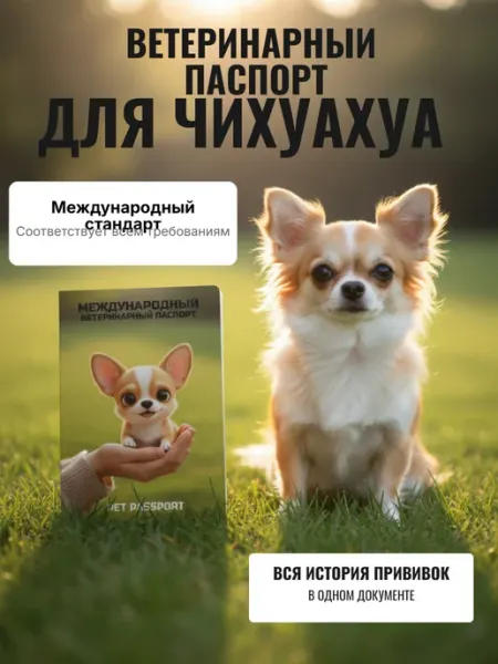 Паспорт ветеринарный международный. Порода Чихуахуа