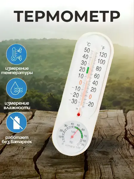 S.N.M.I.S. Store Термометр уличный комнатный гигрометр 805