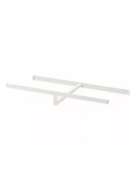 IKEA Штанга платяная HJALPA ХЭЛПА для шкафа, 80x40 см белый