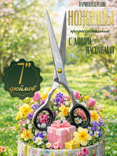 TAmira Ножницы парикмахерские профессиональные 7 дюймов