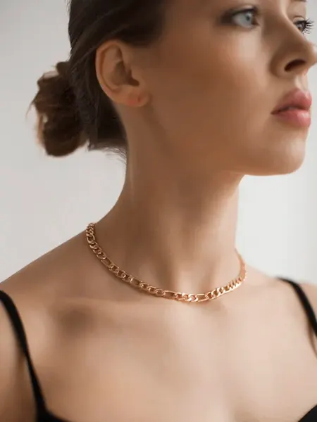 Laly Бижутерия Цепочка бижутерия на шею длинная 45 см