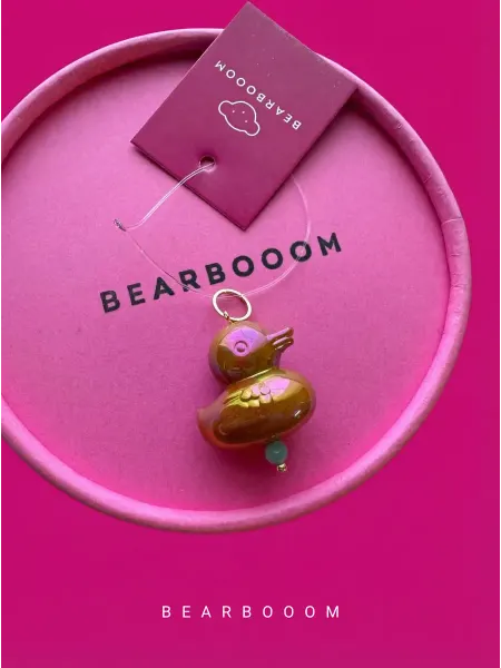 BEARBOOOM Подвеска уточка на конго, цепочку, браслет