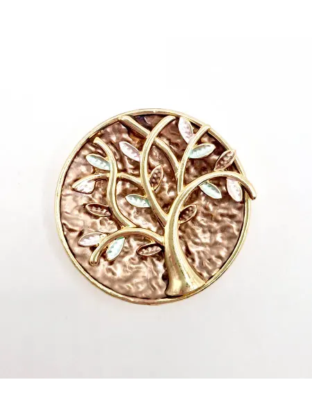 Fashion Jewelry Брошь на магните "Дерево жизни" бижутерия