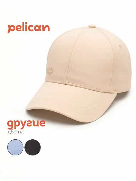 Pelican Бейсболка детская кепка хлопковая летняя