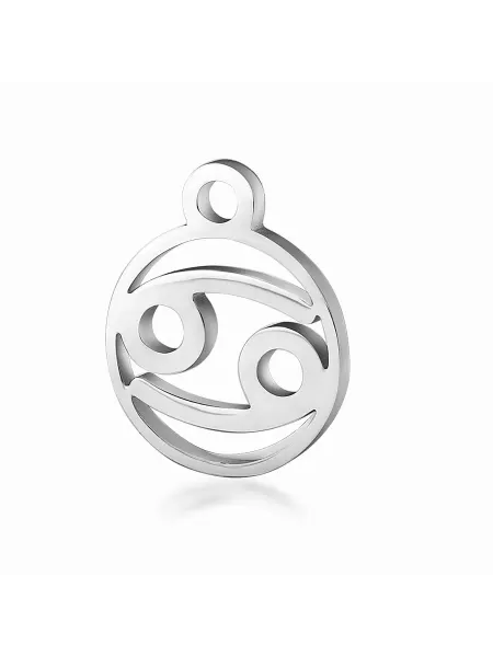 Sharmori Подвески и шармы для рукоделия знак зодиака Рак, 2 шт