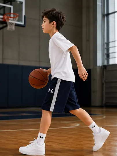 Детские спортивные шорты 8–12 лет - Дышащие