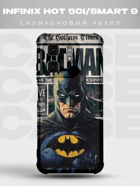 PRINTberries Чехол на Infinix Hot 50i Бэтмен тёмный рыцарь готэм batman d