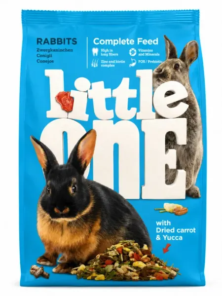 Корм Little One для взрослых кроликов 400 гр *81478