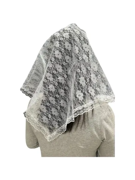 HN SHOP Косынка ажурная бандана кружевная на джинсы у2к на пояс