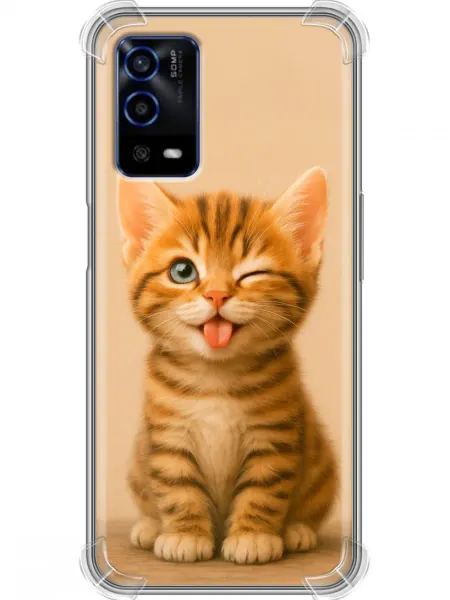 360skin Чехол на OPPO A55 котенок (женский)