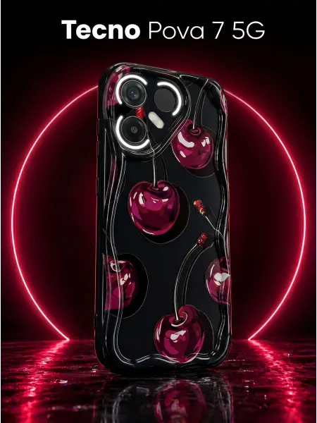 URBAZZA Рельефный чехол на Tecno Pova 7