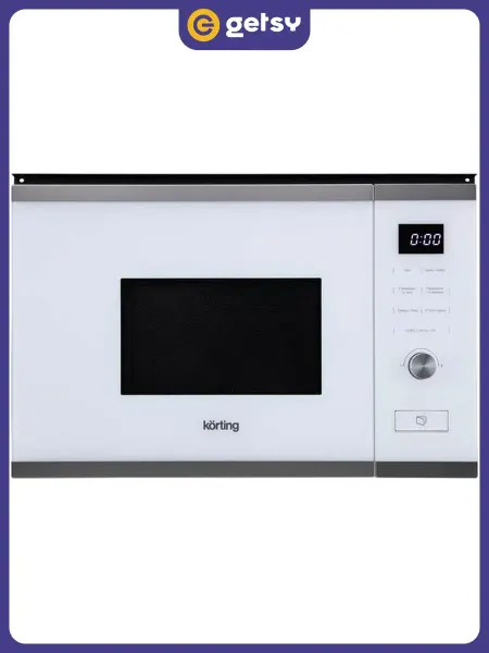 Korting Микроволновая печь KMI 820 GSCW, белая + нержавеющая сталь