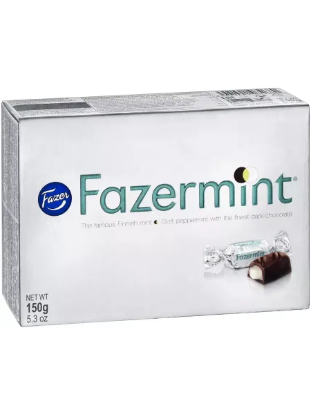 Fazer Конфеты фазер с мятой фазерминт Fazermint 150 г
