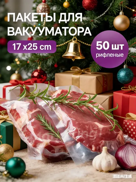 Вакуумные пакеты рифленая пленка рулон для вакууматора