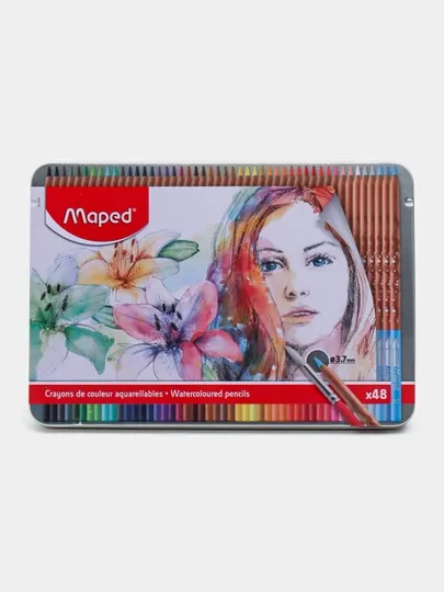 Акварельные карандаши Artist, 48 шт (профессиональные) 832448