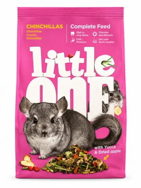 Корм Little One для шиншилл 900 гр *83595