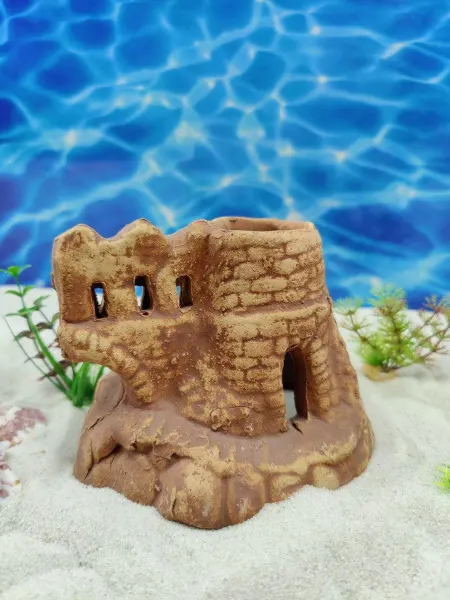 ZooAqua Декор для аквариума Замок 11x11.5 см