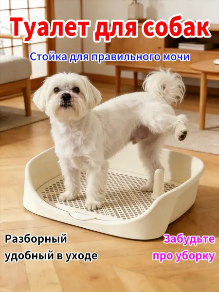 Лоток для собак под пеленку 40х30x11см