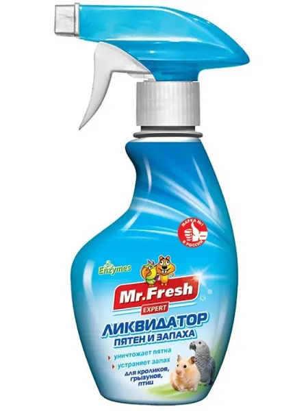НЕОТЕРИКА Ликвидатор пятен и запаха для декоративных животных, 200 мл