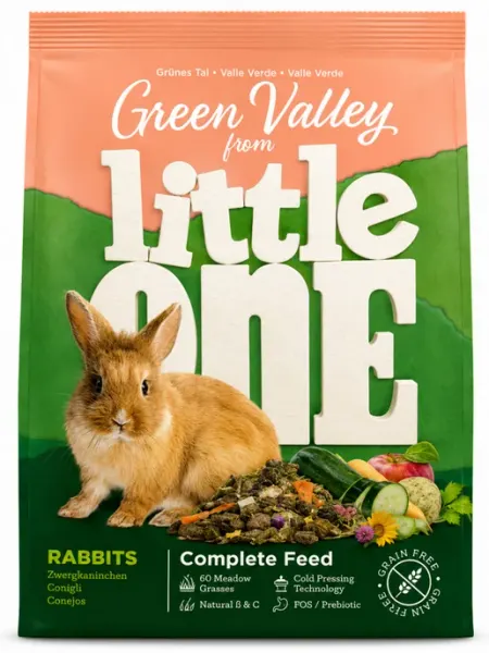 Корм Little One Green Valley для кроликов 750 гр *84820