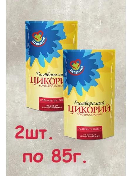 Целебник Цикорий растворимый с черникой, 85г