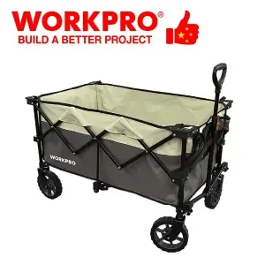 Тележка складная на колесах (85х50х37см, до 80кг) WORKPRO, Китай, WP285015