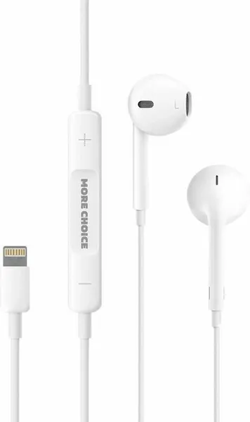 Наушники проводный More Choice для телефона G15i белый