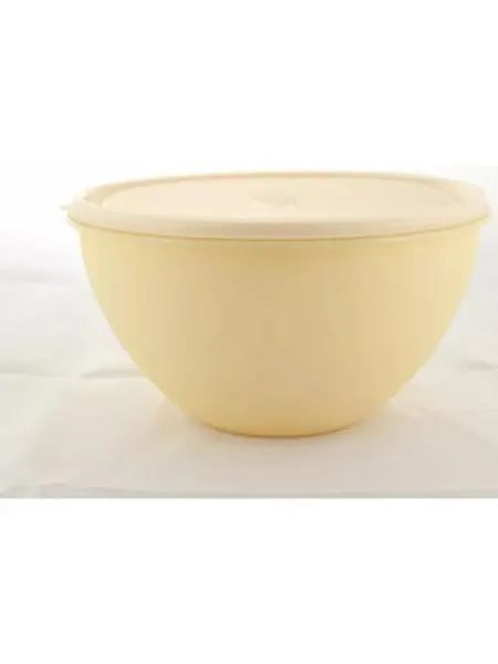 Миска Ангора 2 л, с цветной крышкой, кремовый (А8600цв.кр.к