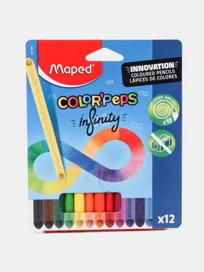 Цветные карандаши INFINITY X12 MAPED 861600