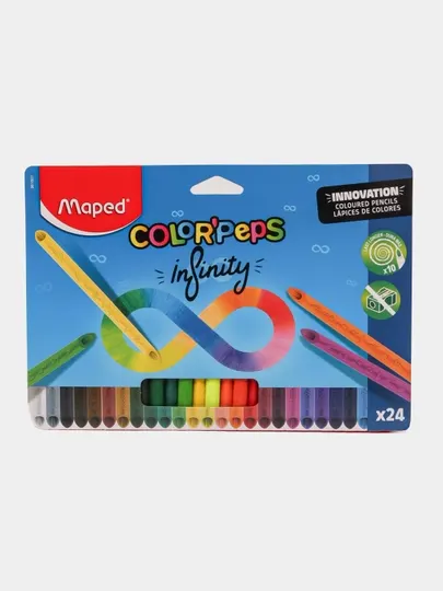 Цветные карандаши INFINITY X24 MAPED 861601 q0000050810