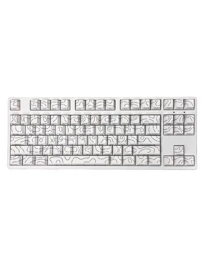 Механическая клавиатура HengXi MX87 PRO – Hot-Swap, RGB подсветка, 87 клавиш, TKL