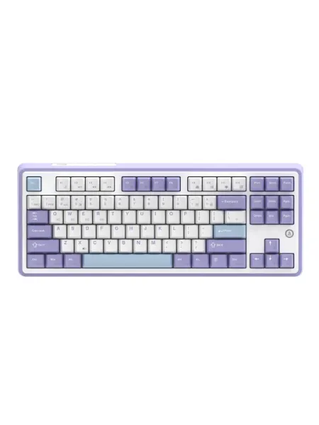 AJAZZ AK 870 87% RGB Механическая игровая клавиатура, проводная, беспроводная и Bluetooth