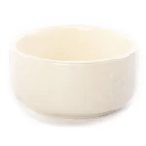 Миска керамическая для мелких пород собак и кошек SCRUFFS "Icon Food", кремовая, 8х8х4см, 100мл (Великобритания)