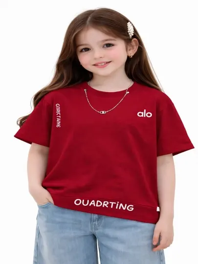 Oversize футболка для девочек Premium casual футболка 8-12 лет