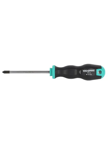 WhirlPower Отвертка крестовая Pz2x100 мм 953-3-100-2