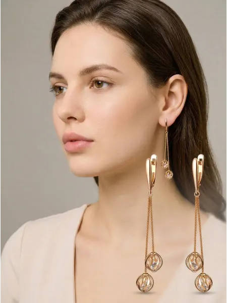 LUMI Insane Beauty Серьги бижутерия шар