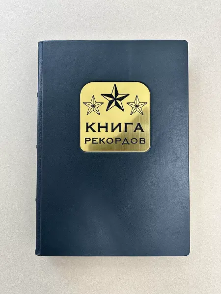 ELITKNIGI.RU Книга рекордов (подарочная кожаная книга)