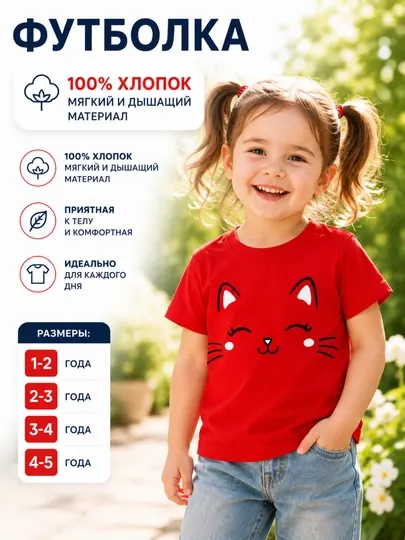 ФУТБОЛКА, футболки для девочек, детские футболки, летние футболки, детская одежда