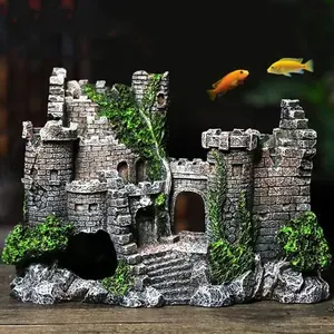 Декорация, украшение для аквариума Замок арт.9