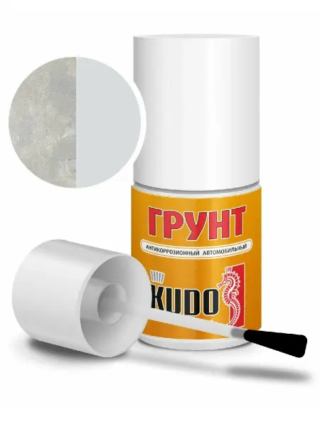 KUDO Грунт автомобильный антикоррозийный ремонтный с кисточкой