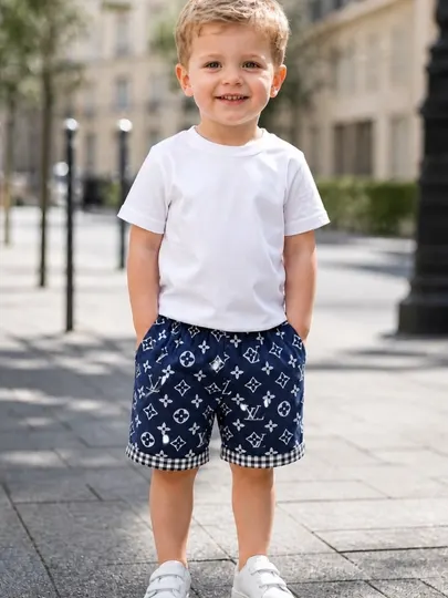 Шорты детские, для мальчика, хлопок, 9 мес-6 лет