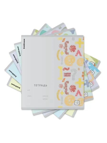 ErichKrause Тетрадь шк. уч. Metrica, 12л, линейка, 10 шт
