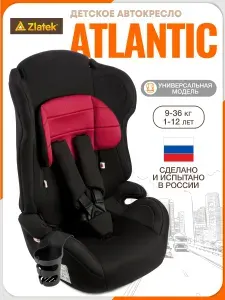 Автокресло детское Zlatek, 9 36 кг, гламур красный