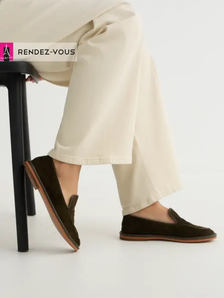 Tendance Туфли слиперы замшевые мягкие