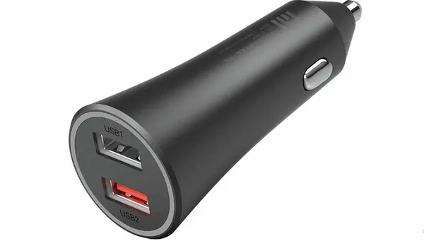 Зарядный комплект Xiaomi Mi 37W Dual-Port Car Charger, 37 Вт, CN, black