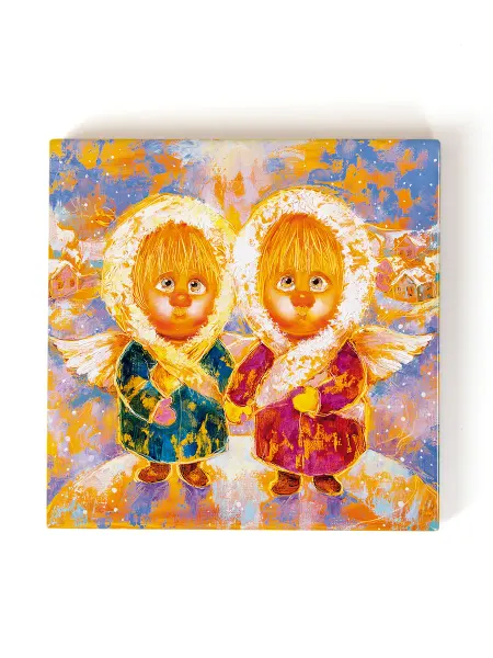 Artangels.Originals Магнит керамический на холодильник "Ангелы заветных желаний"